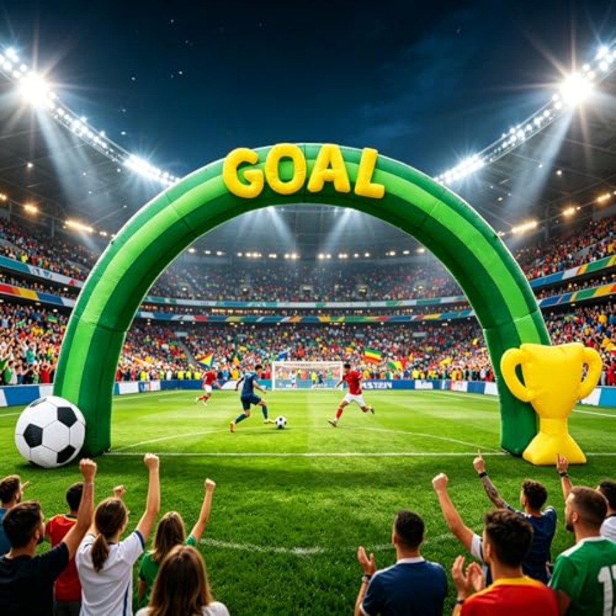 Lighting World Decor - 14FT Giant Soccer Inflatable Arch 2026