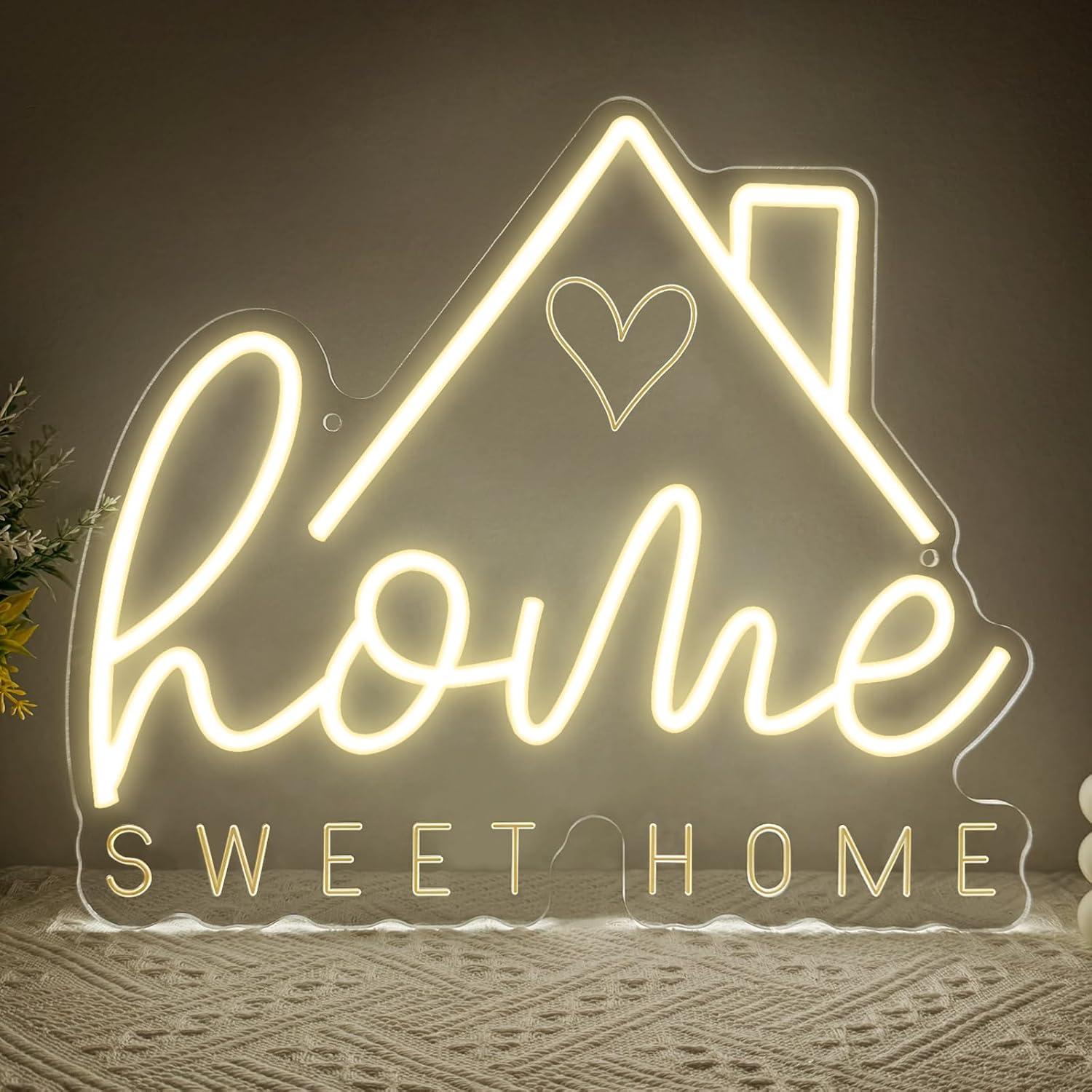Lighting Decor For House - Sweet Home Neon Sign USB Dimmable