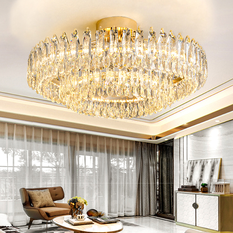 Modern Designer Crystal Ceilin - Bedroom Lighting Decor Ideas 评论和价格