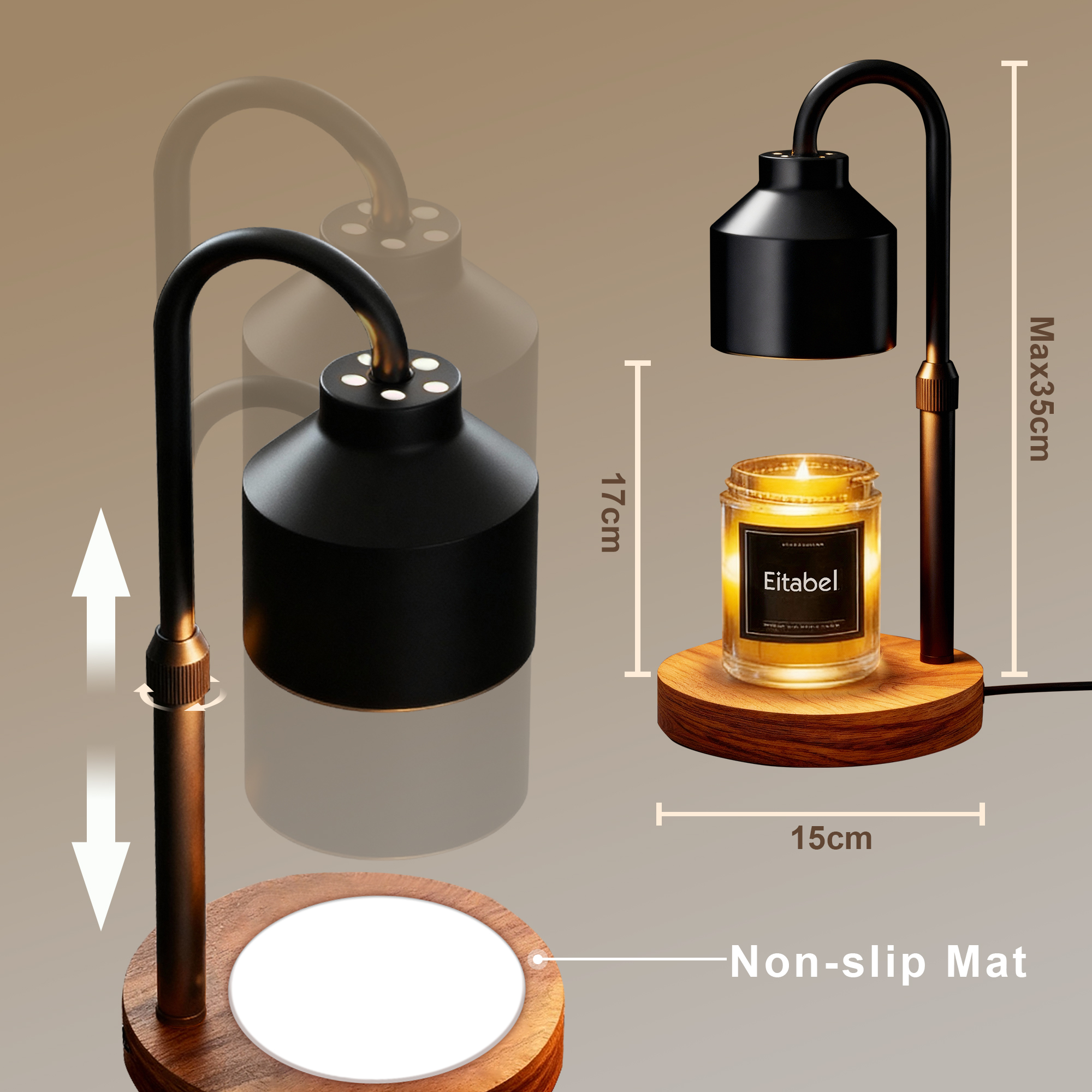 Atmospheric Wax Melting Lamp,  - Wax Melter Electric 评论和价格