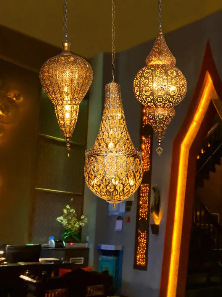 Southeast Asia Moroccan Retro  - Lighting Metal Wall Decor 评论和价格