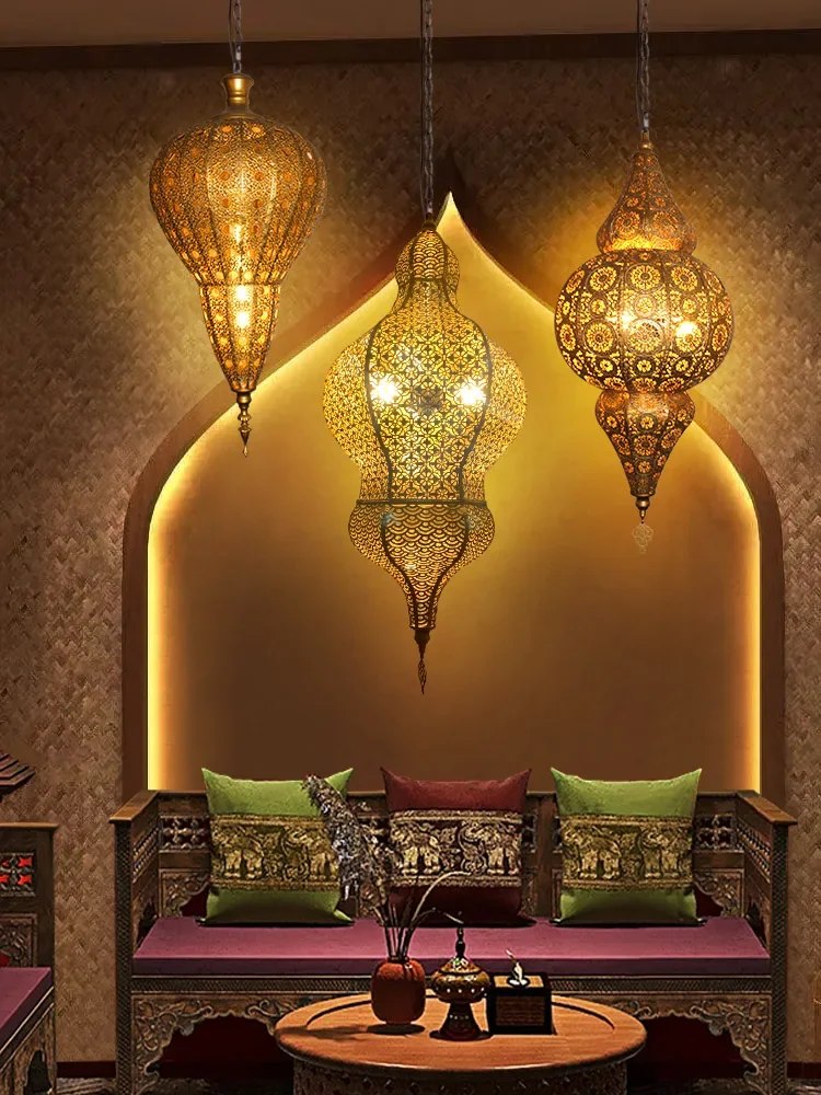 Southeast Asia Moroccan Retro  - Lighting Metal Wall Decor 评论和价格