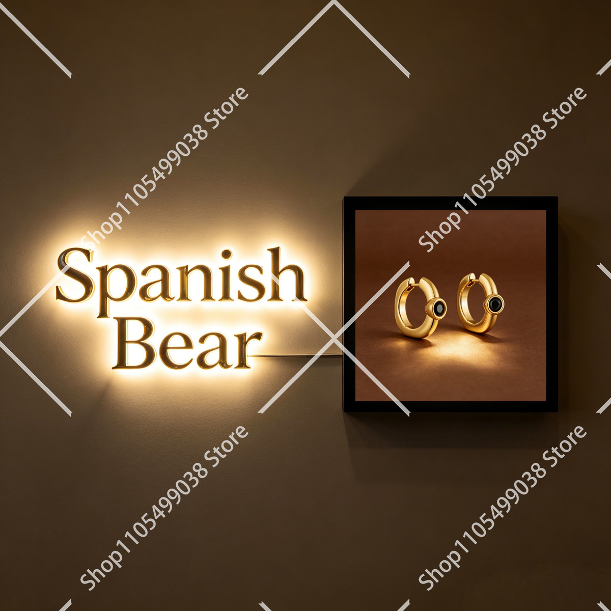 LED light bear desktop decorat - Lighting Decor Photos 评论和价格
