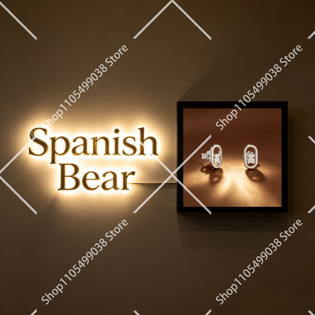LED light bear desktop decorat - Lighting Decor Photos 评论和价格