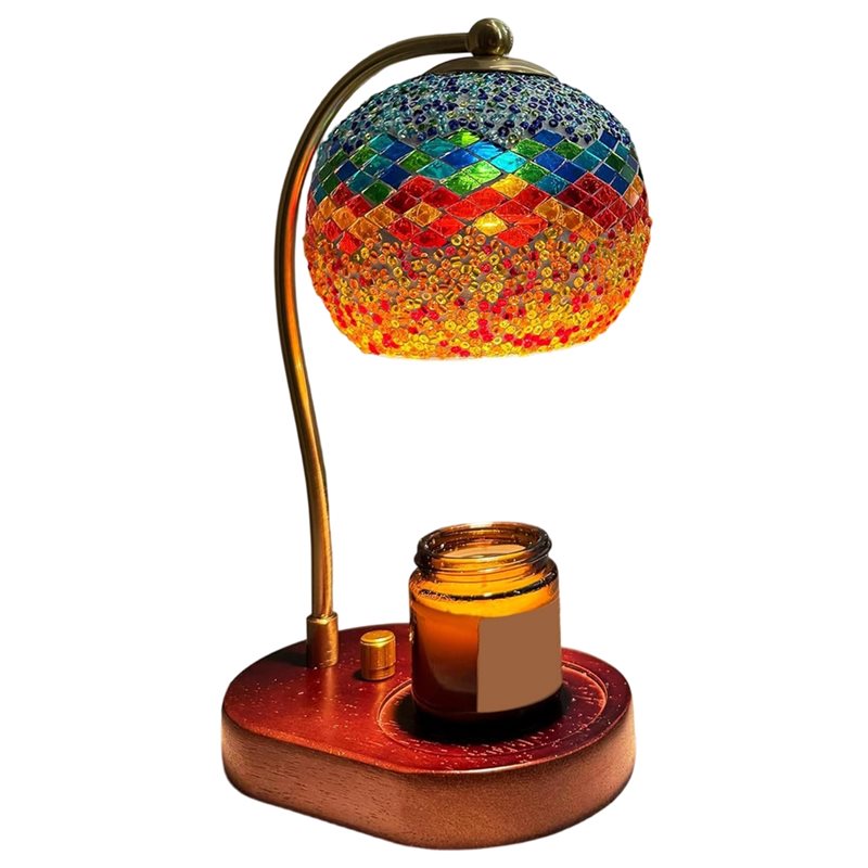 A93Z Stained Glass Electric Ca - Wax Melter Electric 评论和价格