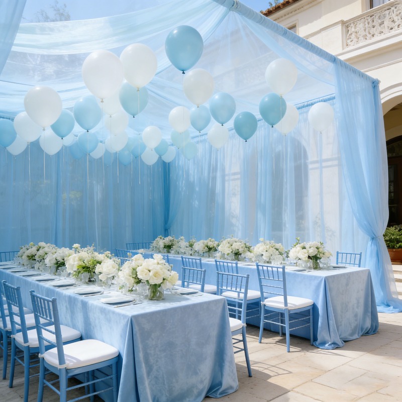 soft mist light blue dreamy tu - Lighting Decor Photos 评论和价格