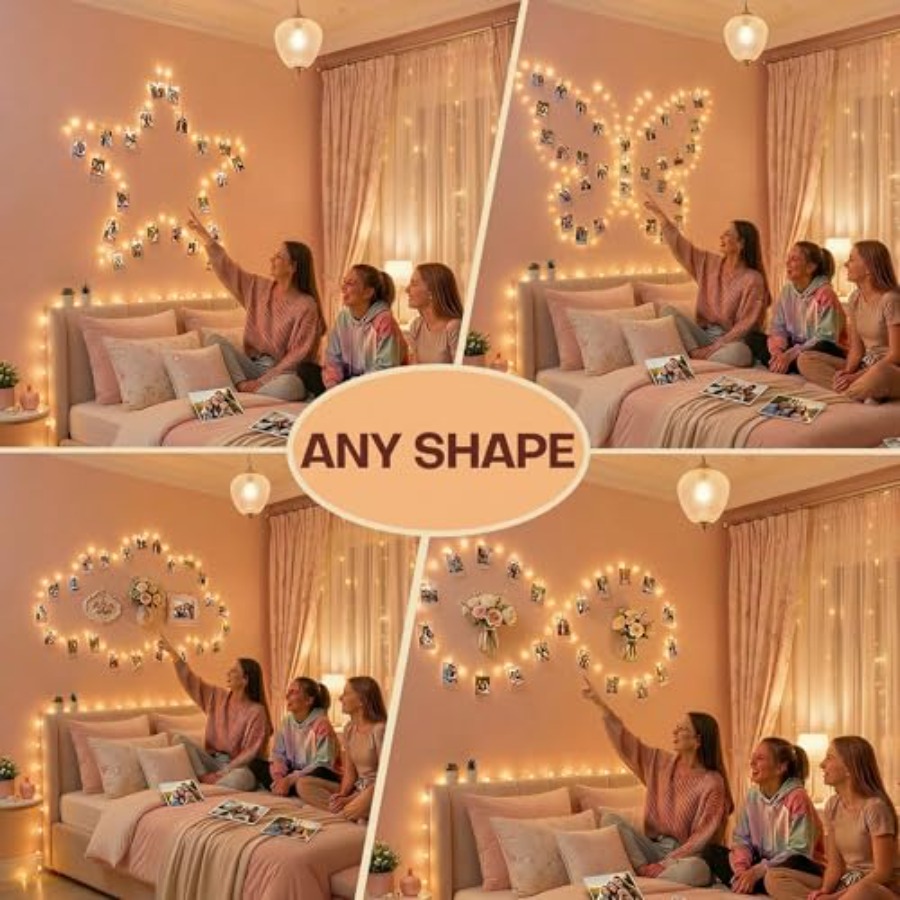 Teen Girl Room Decor with Phot - Lighting Room Decor Photo 评论和价格