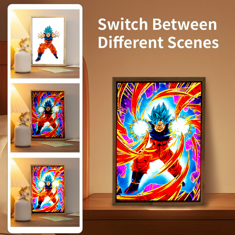 Dragon Ball Z Anime Figure Lig - Lighting Decor Photos 评论和价格
