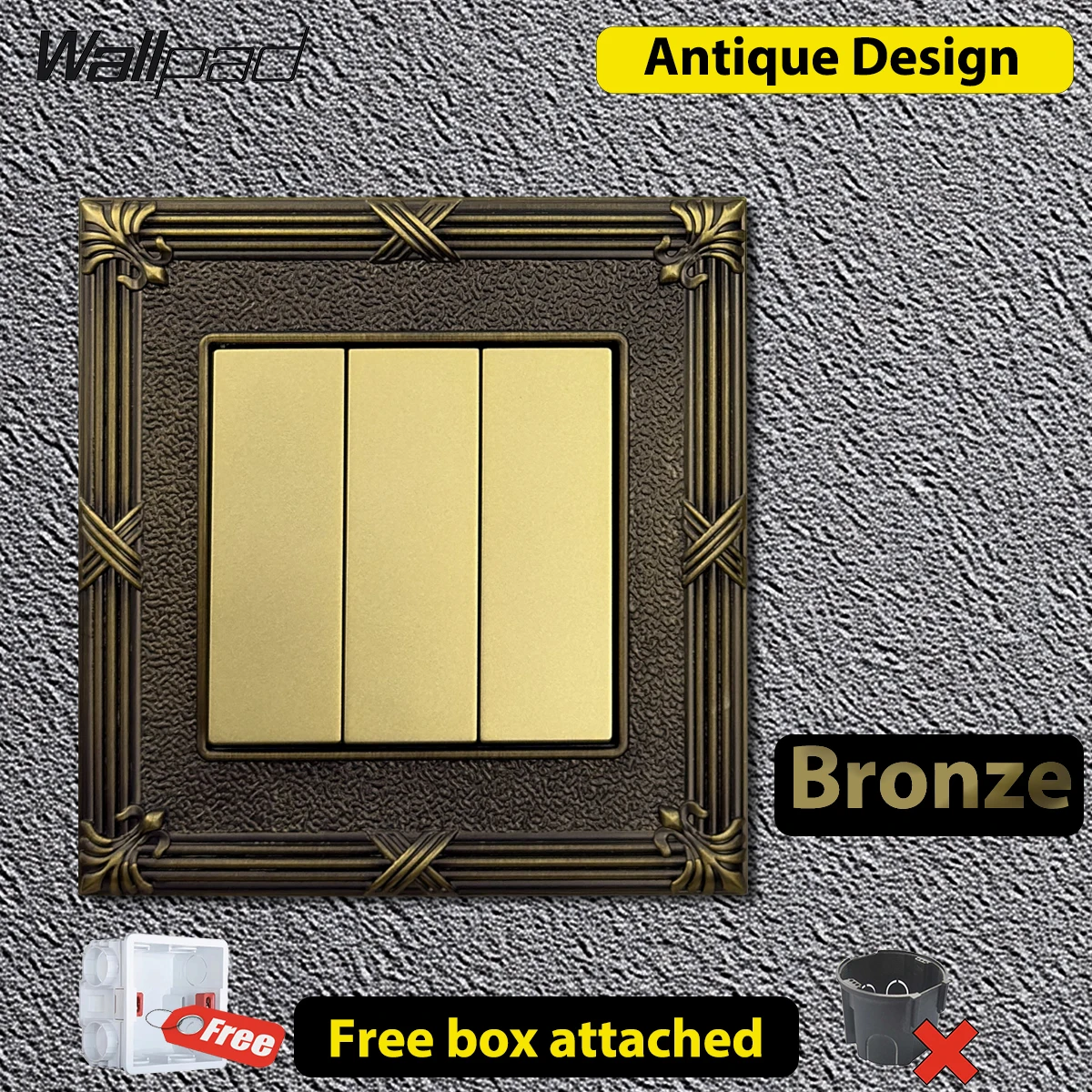 WALLPAD Decorative Metal Wall  - Lighting Metal Wall Decor 评论和价格
