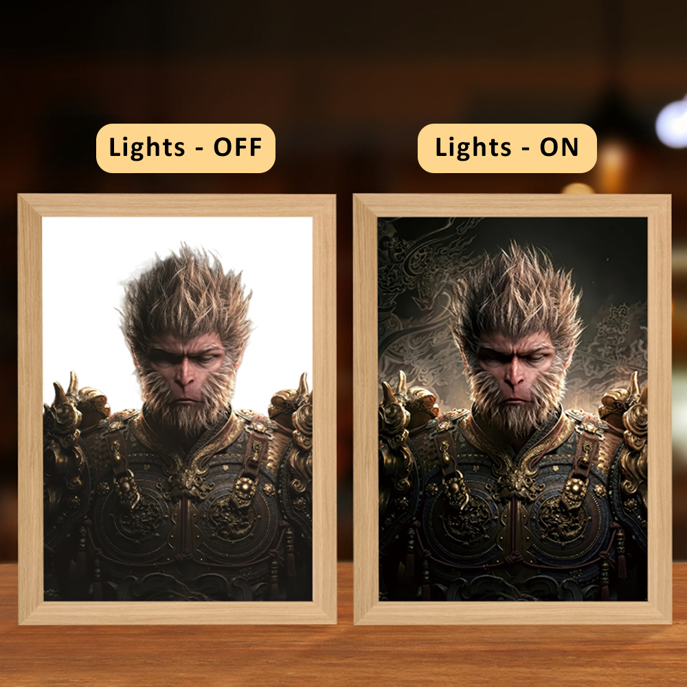 Black Myth Wu Kong Chinese Gam - Lighting Decor Photos 评论和价格