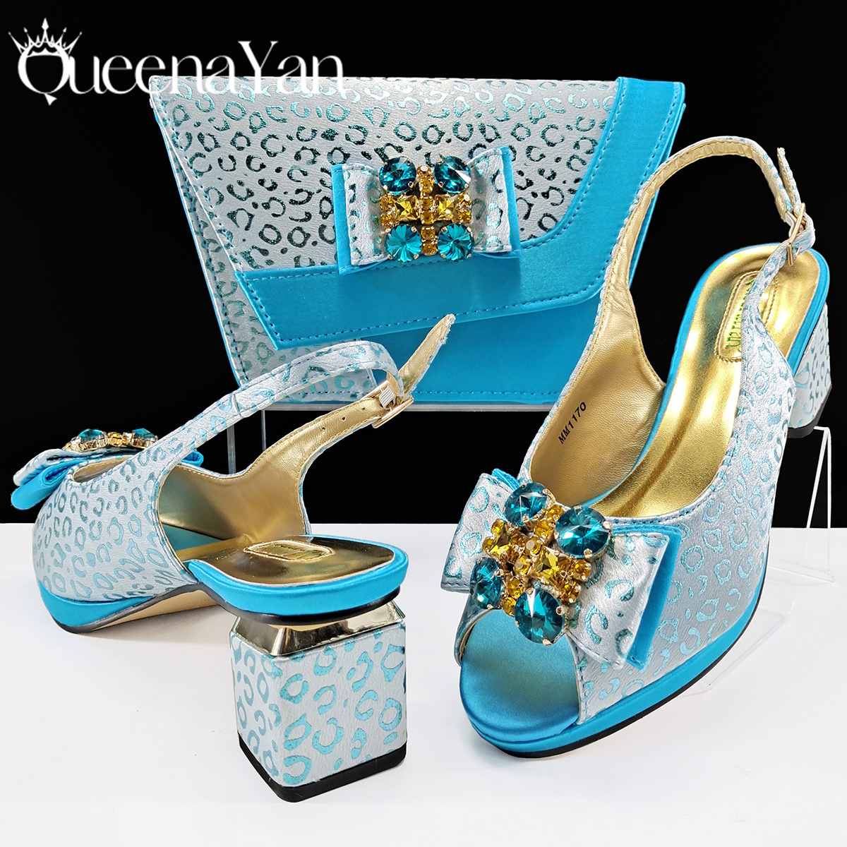 Queena Yan Light Blue Elegant  - Lighting Decoration Wedding 评论和价格