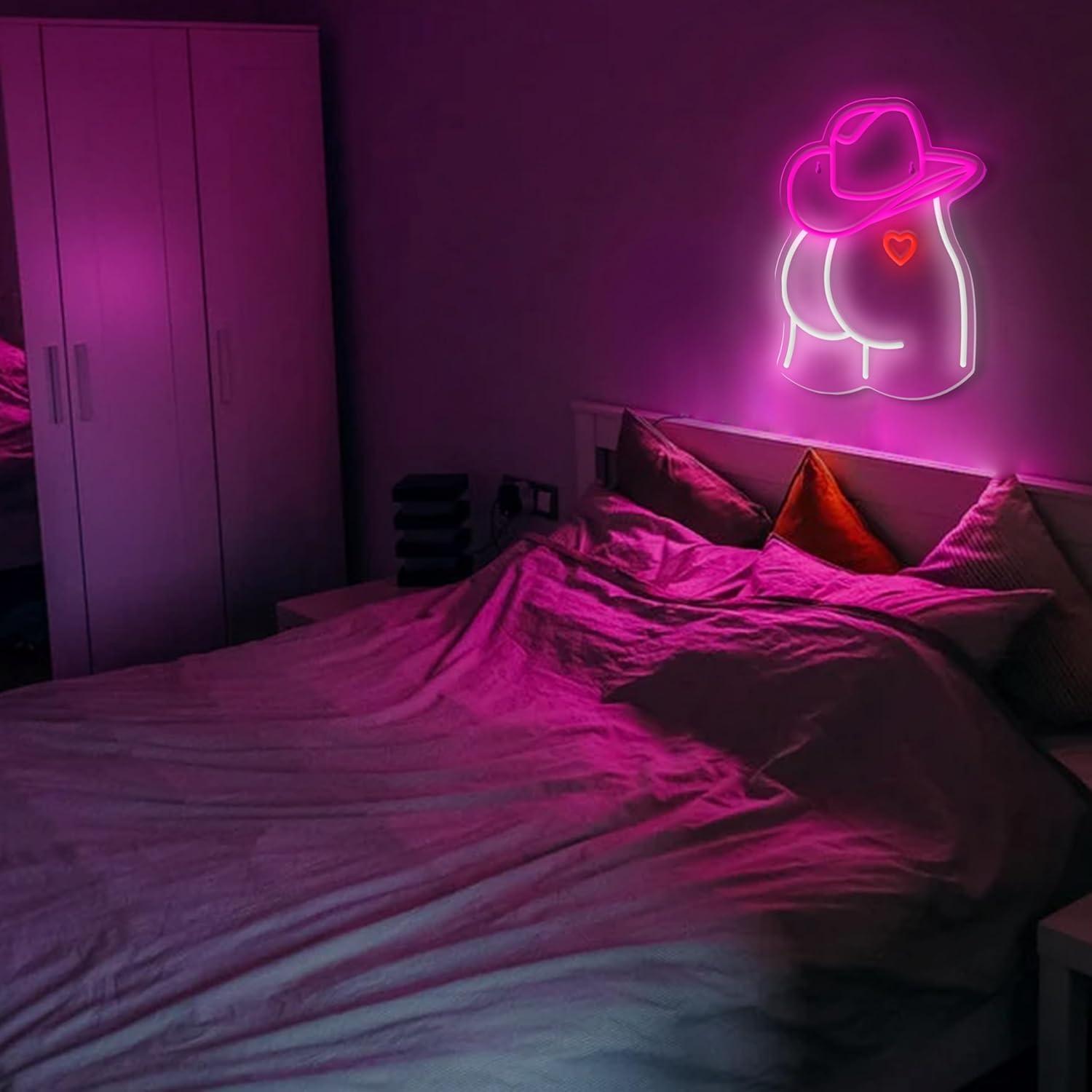 Cowgirl Neon Sign Dimmable LED - Lighting Decoration Wedding 评论和价格