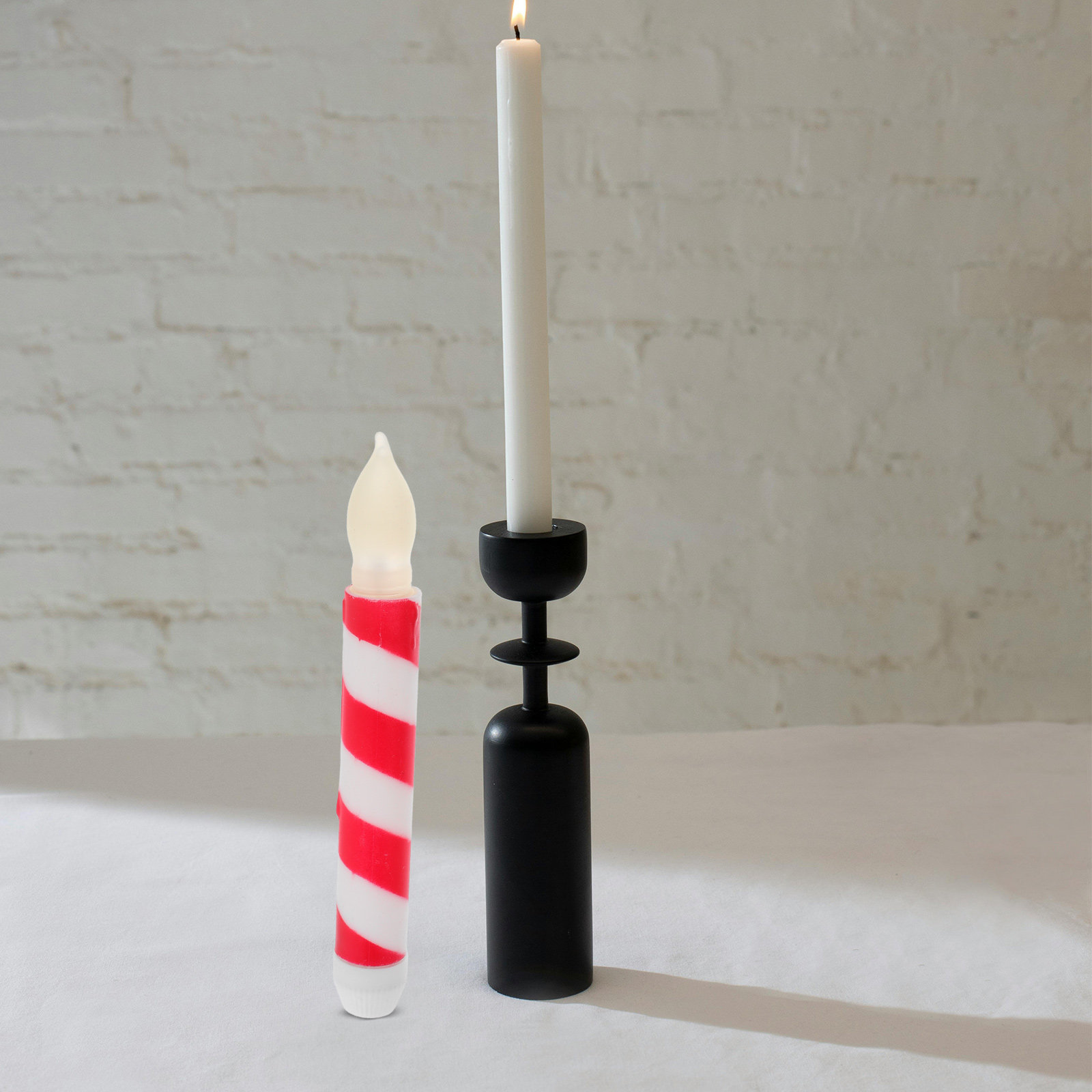 6Pcs LED Taper Candles Flamele - Lighting Design Decor 评论和价格