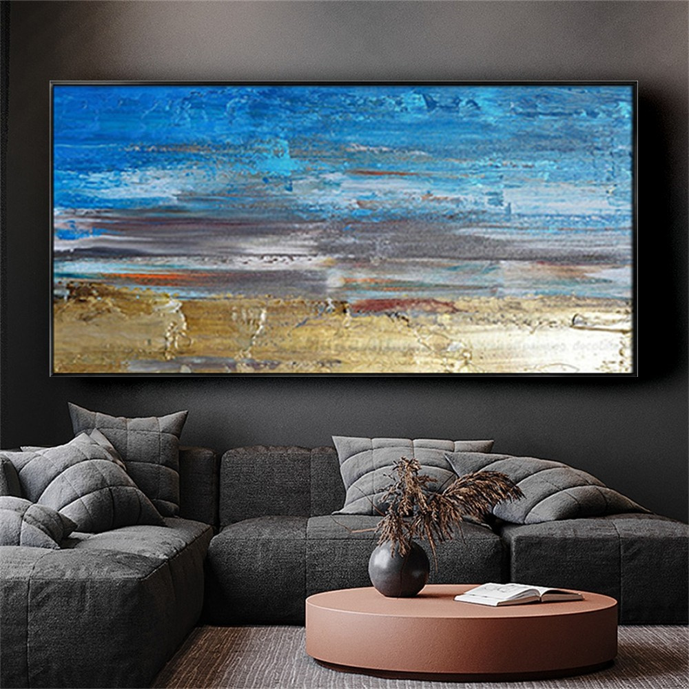 1pc Frameless Canvas Painting  - Lighting Design Decor 评论和价格