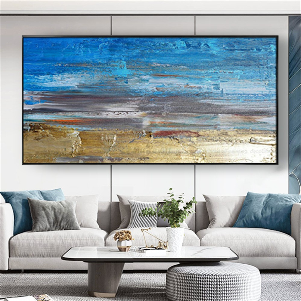 1pc Frameless Canvas Painting  - Lighting Design Decor 评论和价格