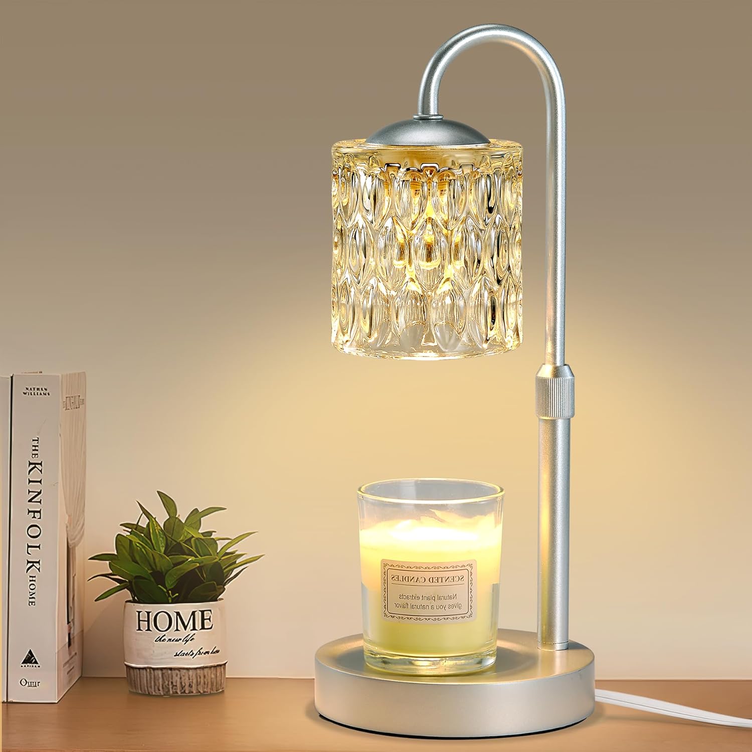 Dimmable Candle Warmer Lamp wi - Wax Melter Electric 评论和价格