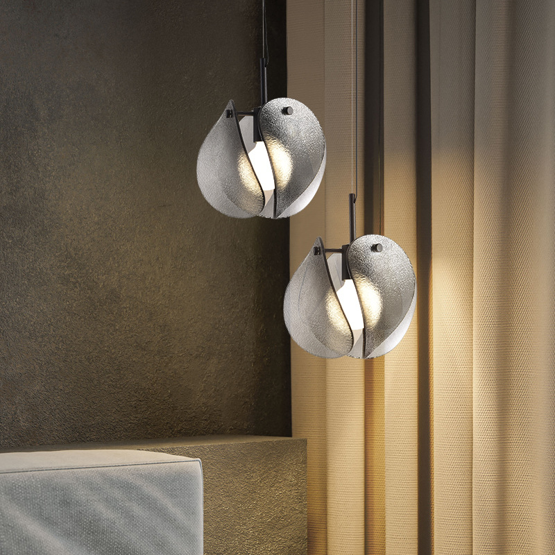 Retro Creative Glass LED Penda - Lighting Metal Wall Decor 评论和价格