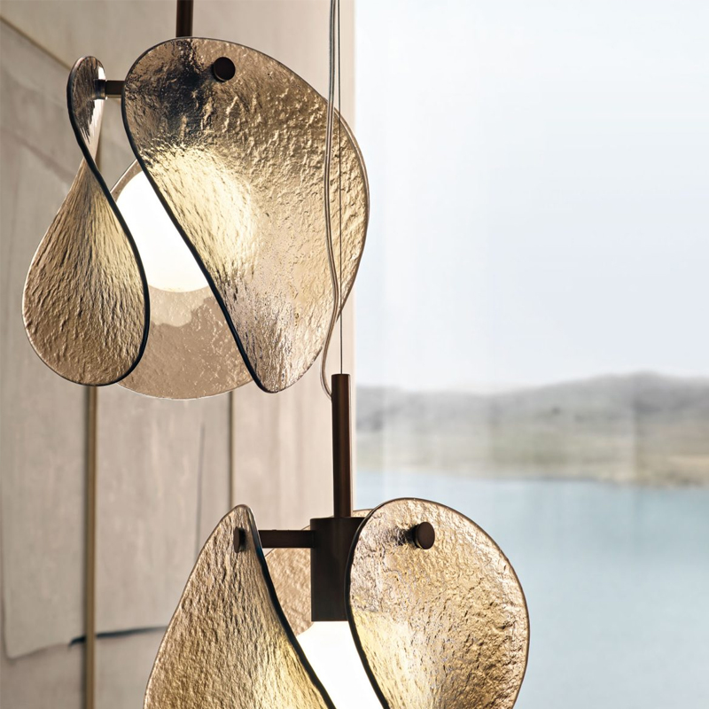 Retro Creative Glass LED Penda - Lighting Metal Wall Decor 评论和价格