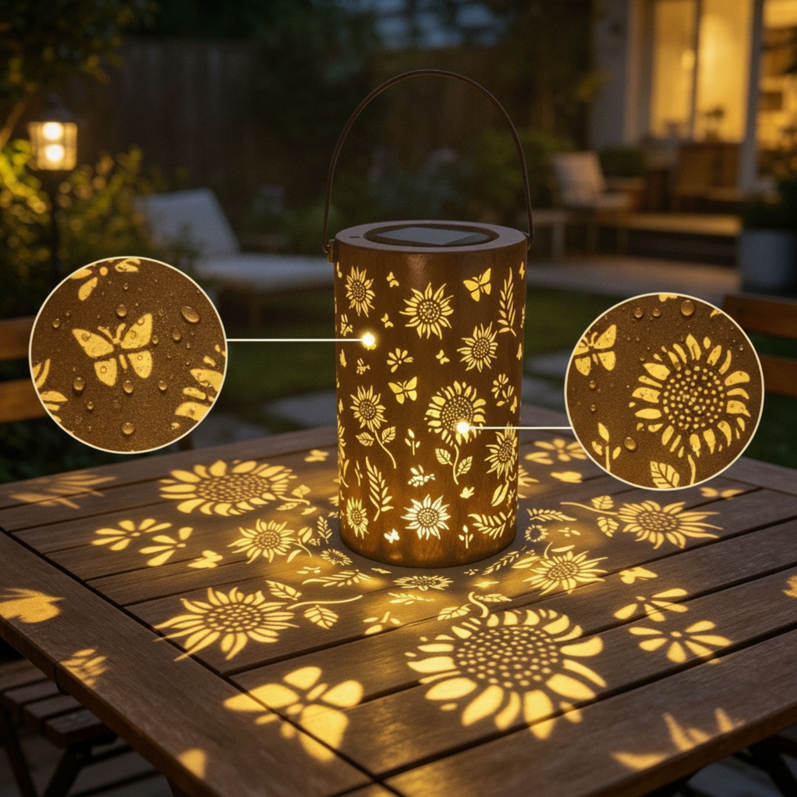Hanging Lantern with Handle De - Lighting Design Decor 评论和价格