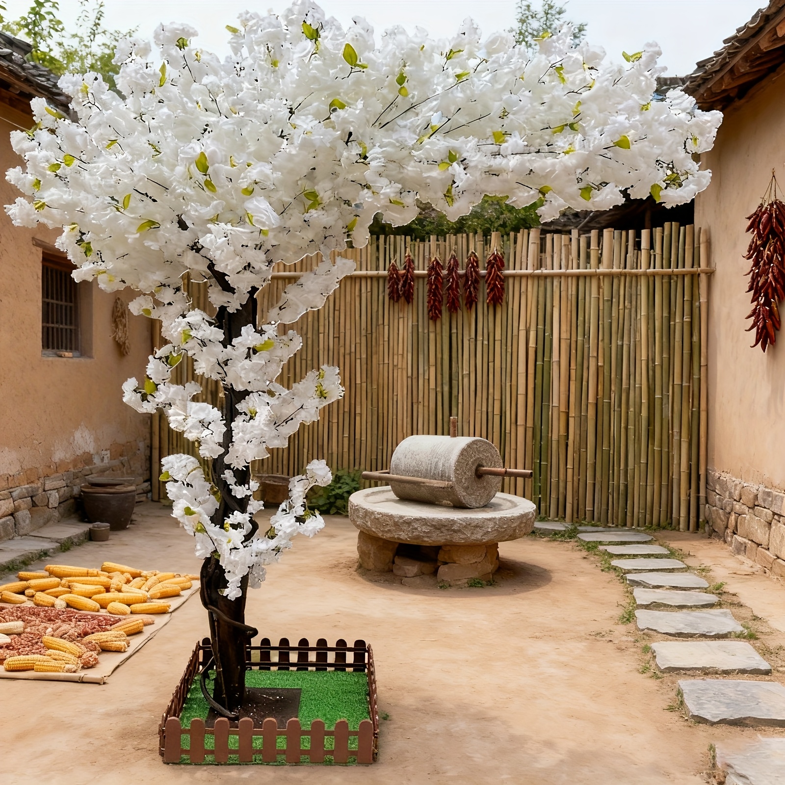 Artificial Cherry Blossom Tree - Lighting Decoration Wedding 评论和价格