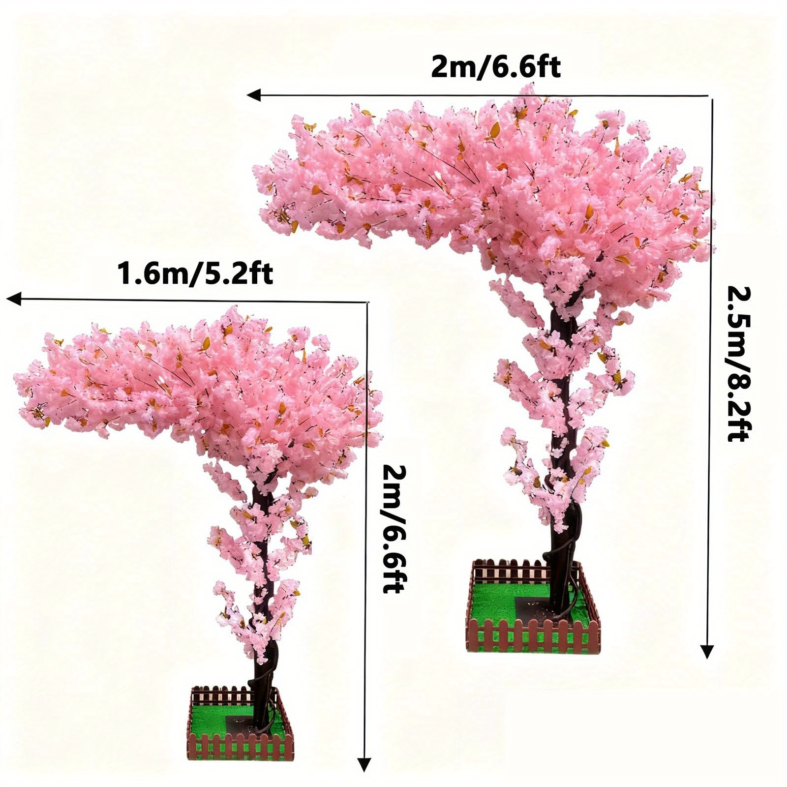 Artificial Cherry Blossom Tree - Lighting Decoration Wedding 评论和价格