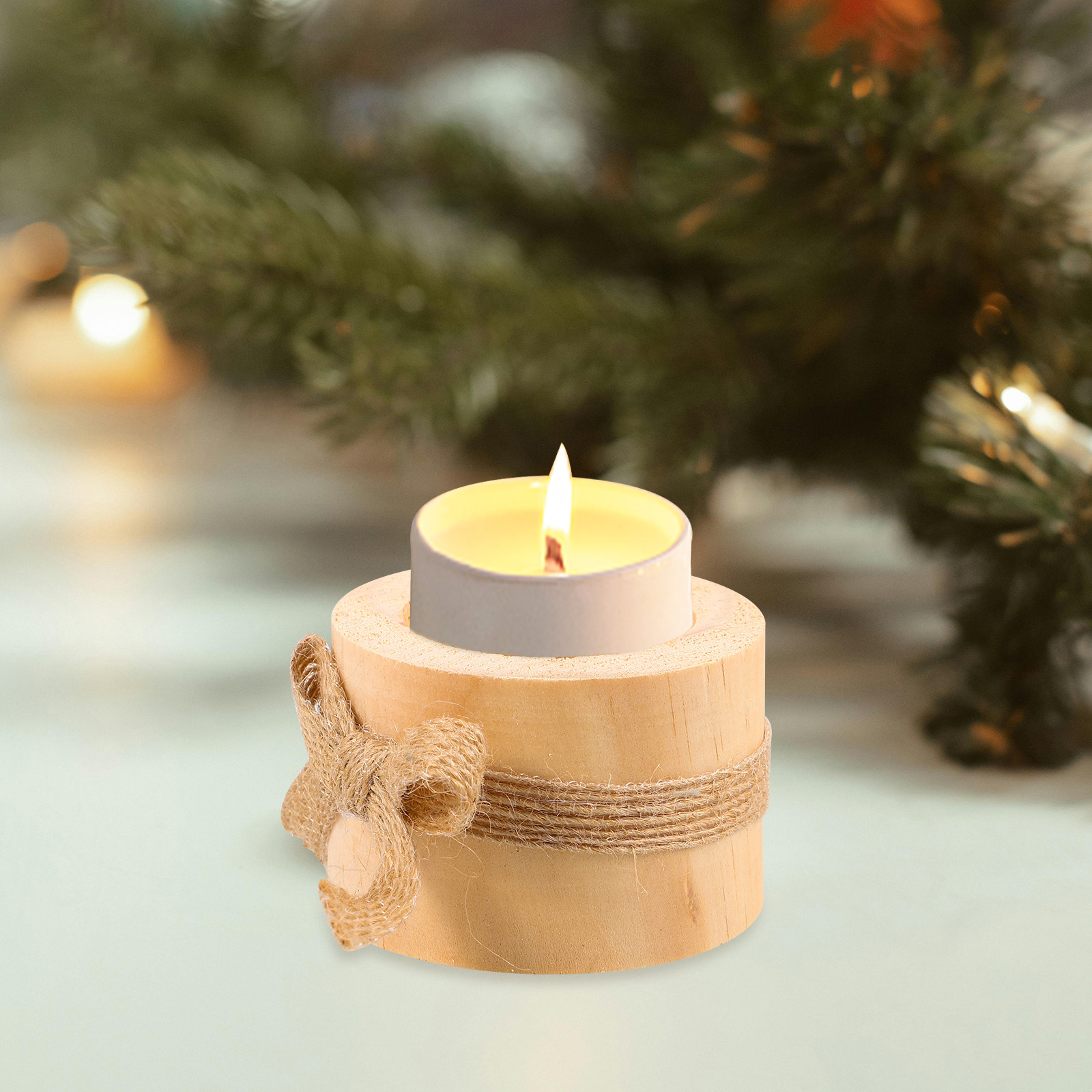 3Pcs Premium Pine Candlestick  - Lighting Design Decor 评论和价格