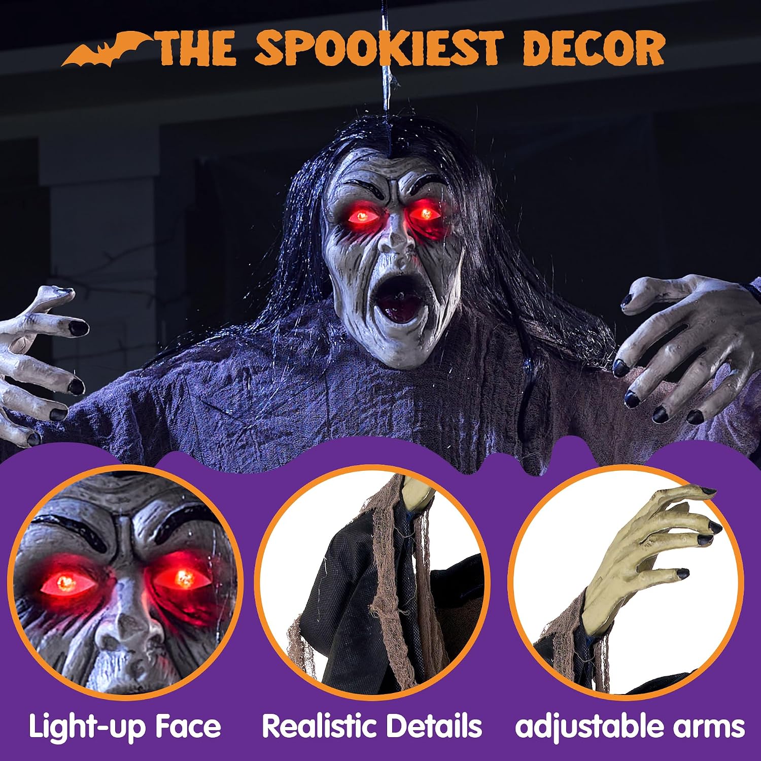 Halloween Zombie Decorations O - Lighting Decor For House 评论和价格