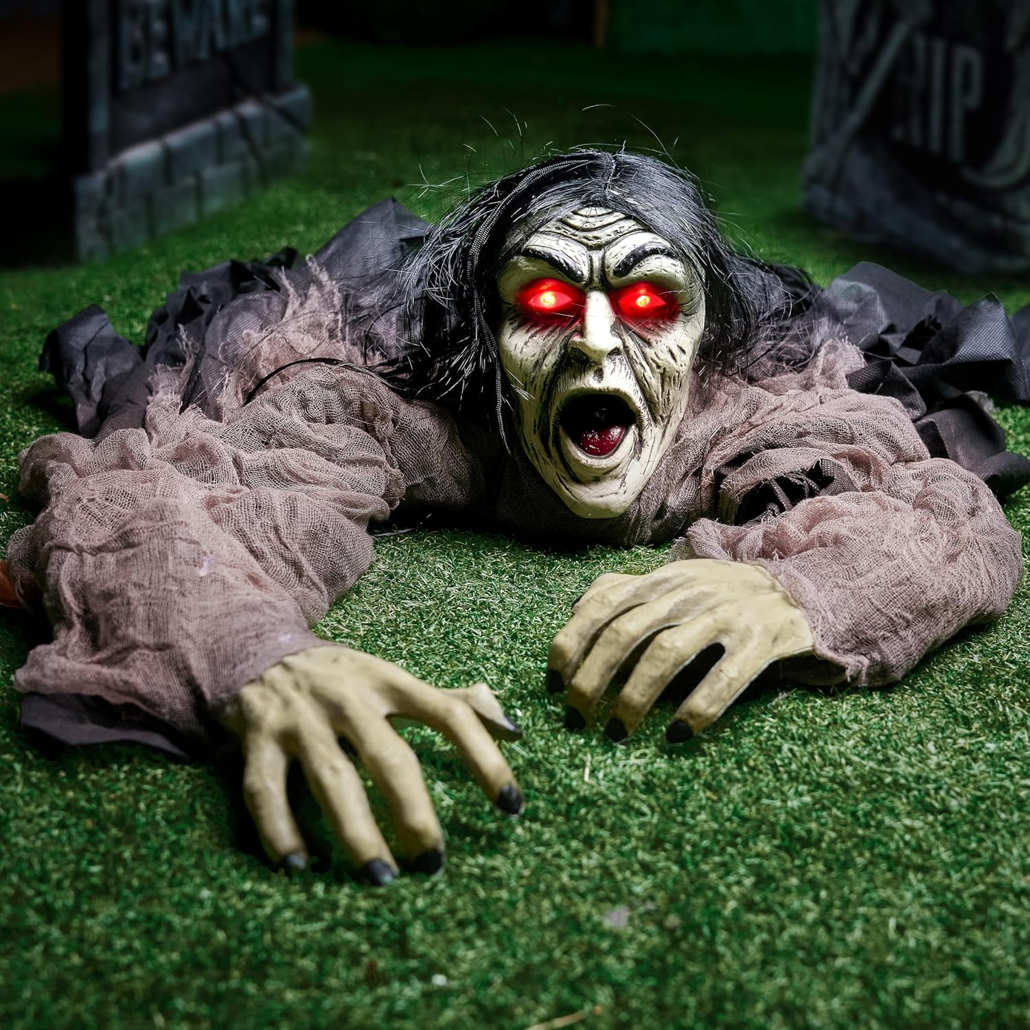 Halloween Zombie Decorations O - Lighting Decor For House 评论和价格