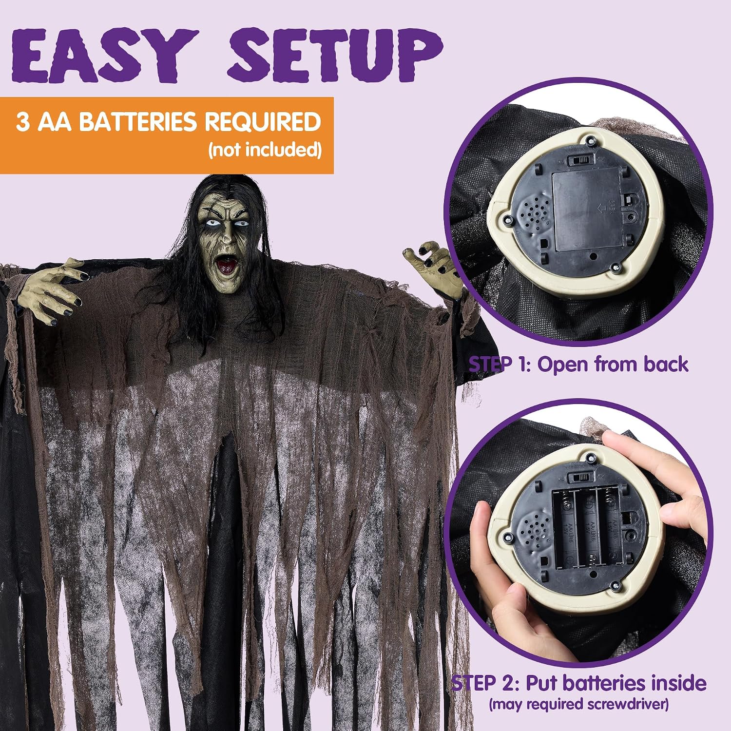 Halloween Zombie Decorations O - Lighting Decor For House 评论和价格