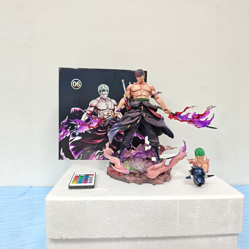 One Piece Roronoa Zoro Action  - Lighting World Decor 评论和价格
