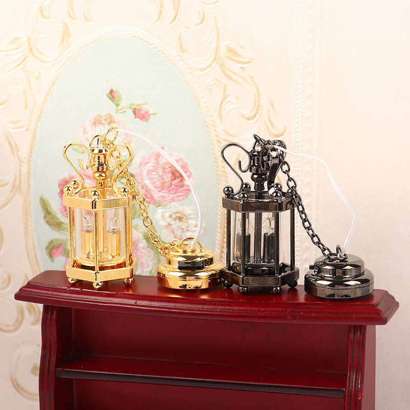 1:12 Dollhouse Miniature Lamp  - Lighting Metal Wall Decor 评论和价格