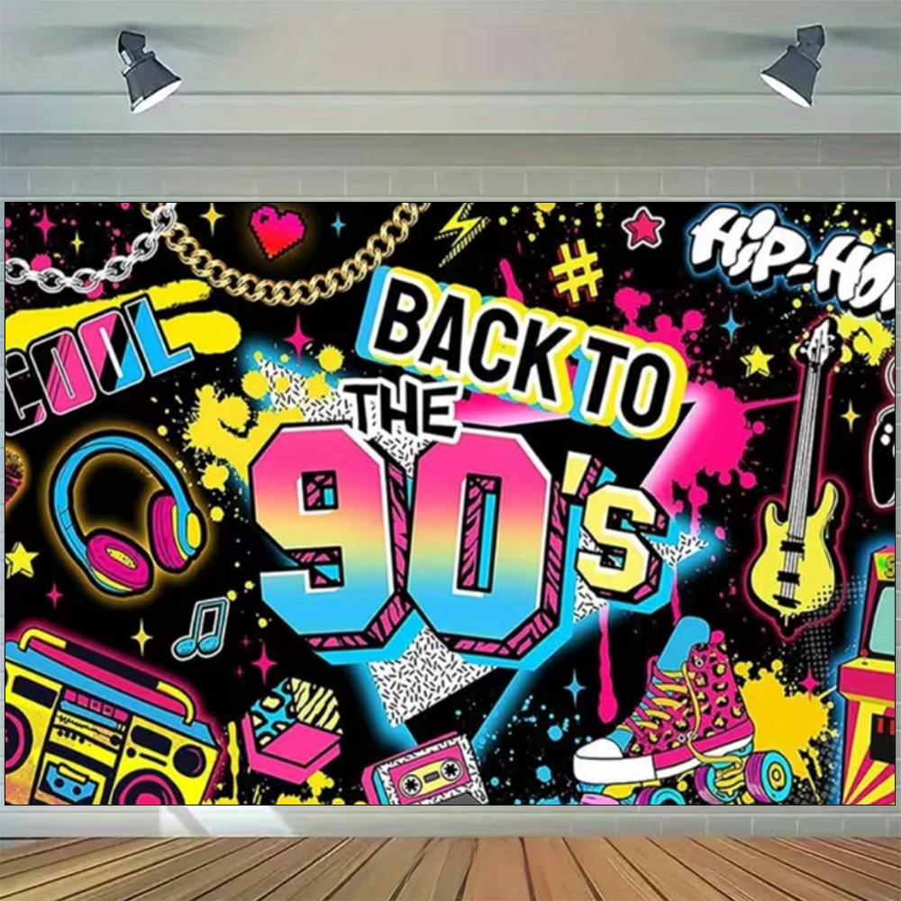 Retro Back to the 80s 90s Musi - Lighting Decor Photos 评论和价格