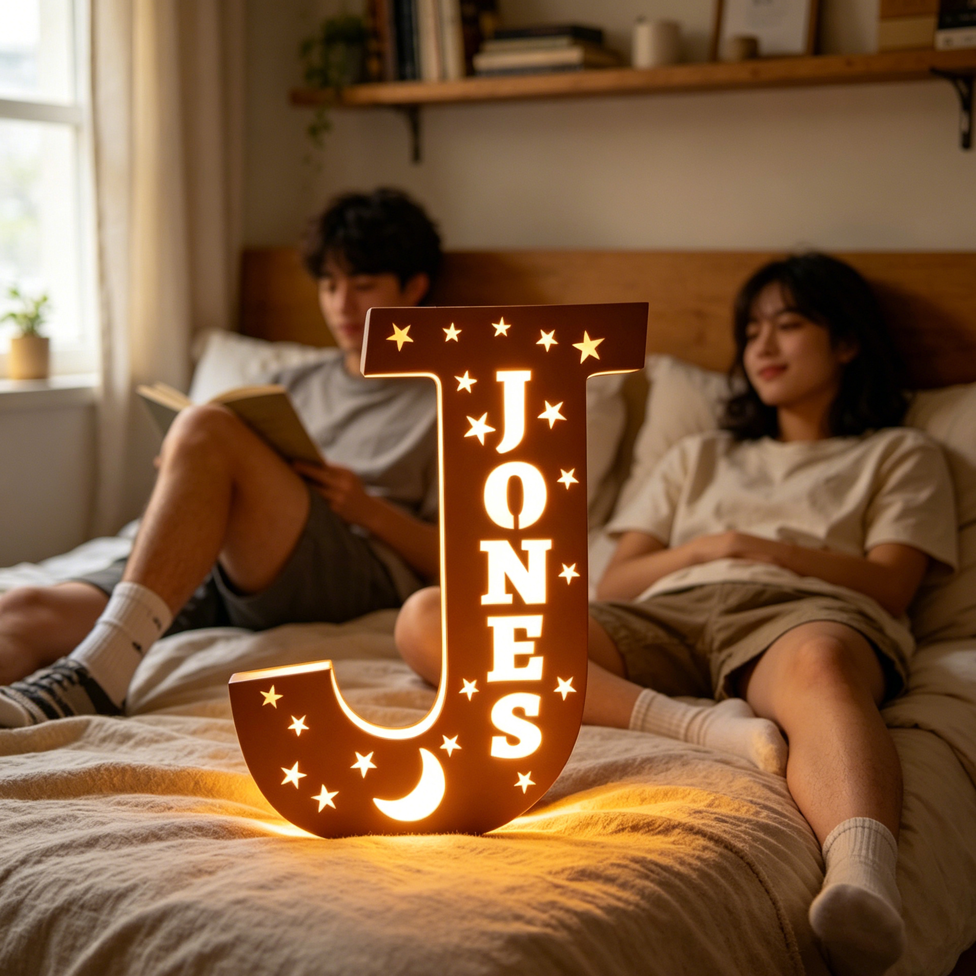 1Pc Custom USB Powered Wooden  - Lighting Decoration Wedding 评论和价格