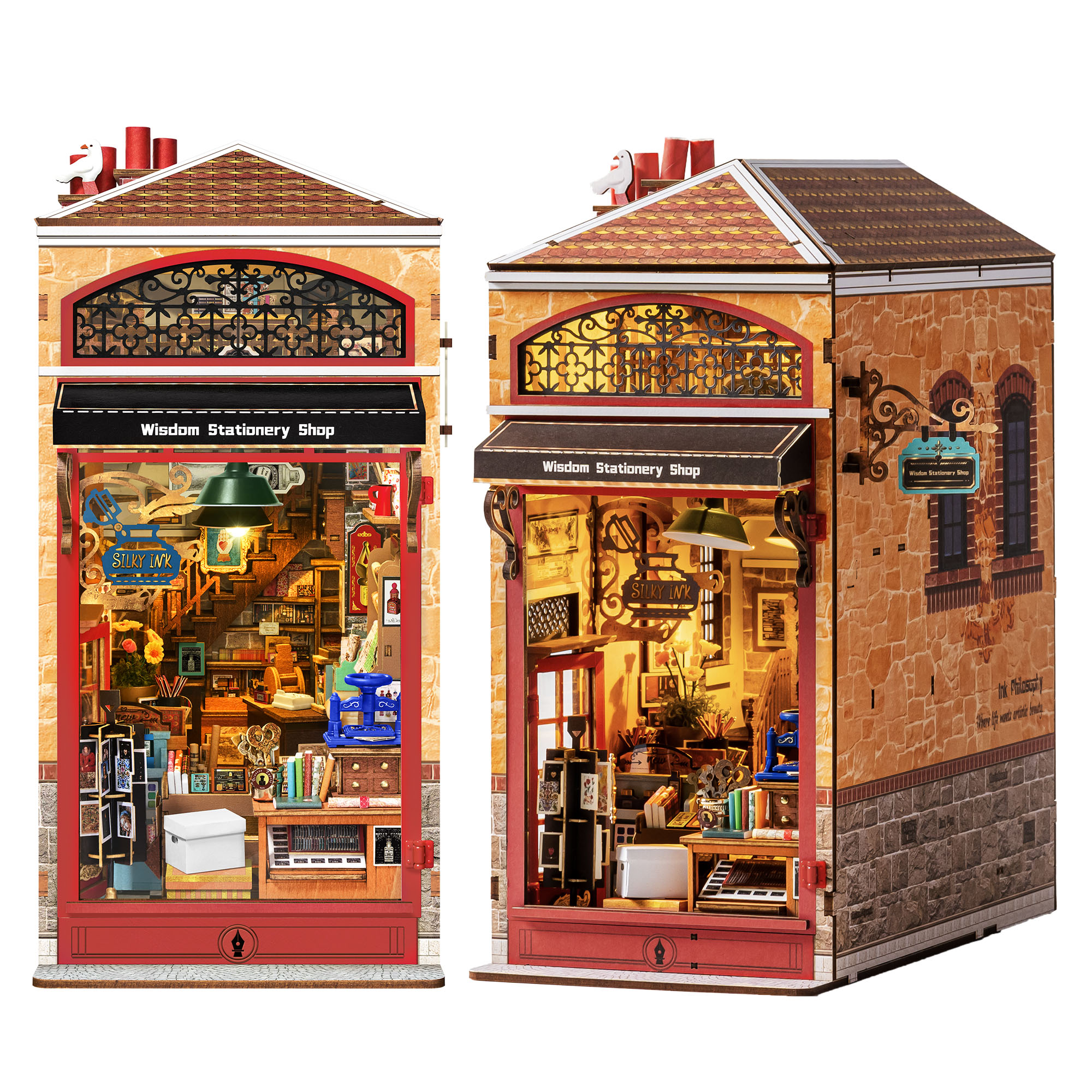 Rolife Wisdom Stationery Shop  - Lighting Decor For House 评论和价格