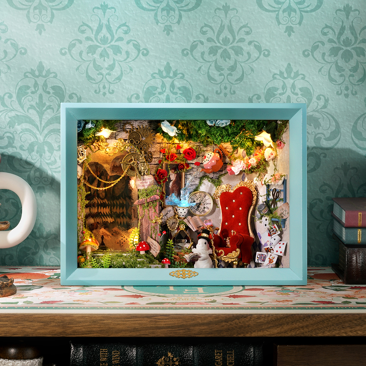 DIY Wooden Fairy Tale Photo Fr - Lighting Decor Photos 评论和价格