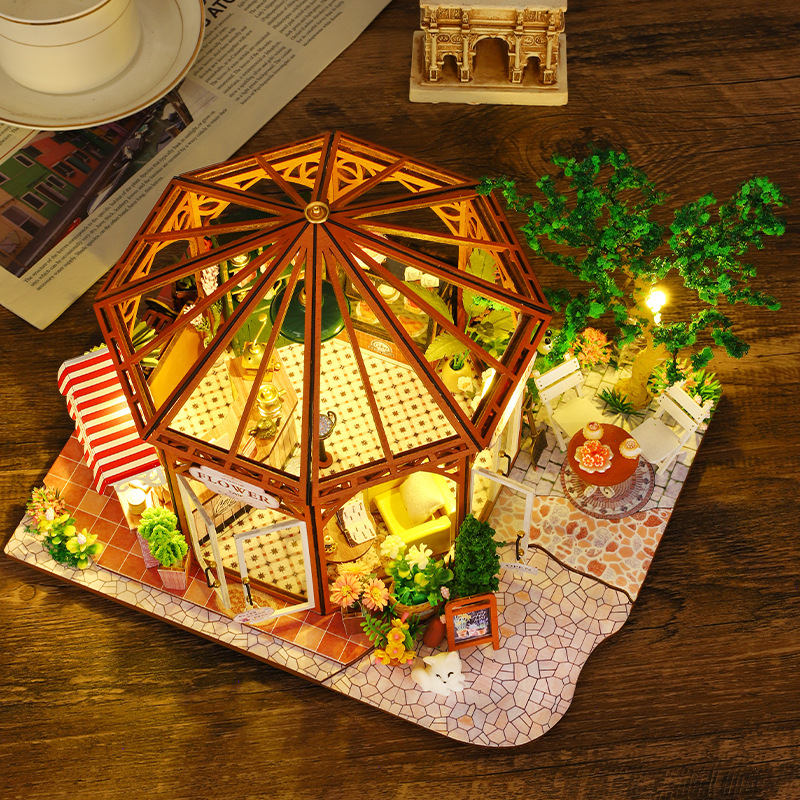 DIY Wooden Miniature Model Kit - Lighting Decor For House 评论和价格
