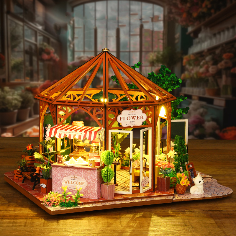 DIY Wooden Miniature Model Kit - Lighting Decor For House 评论和价格