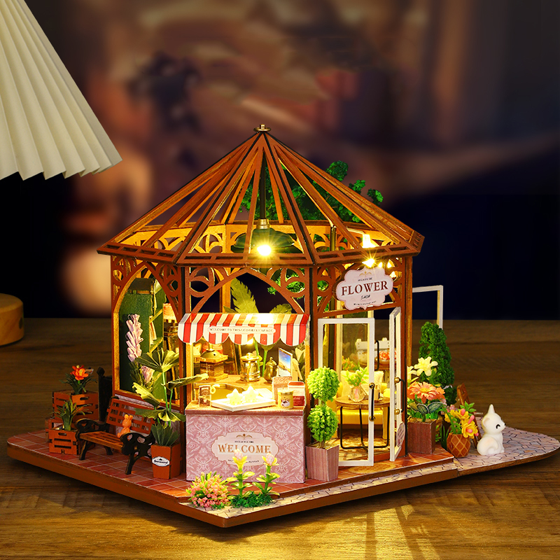 DIY Wooden Miniature Model Kit - Lighting Decor For House 评论和价格