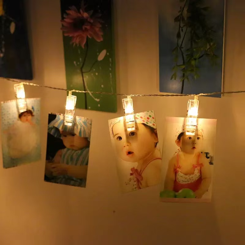 1.5-10m Photo Clip Fairy Strin - Lighting Decor Photos 评论和价格
