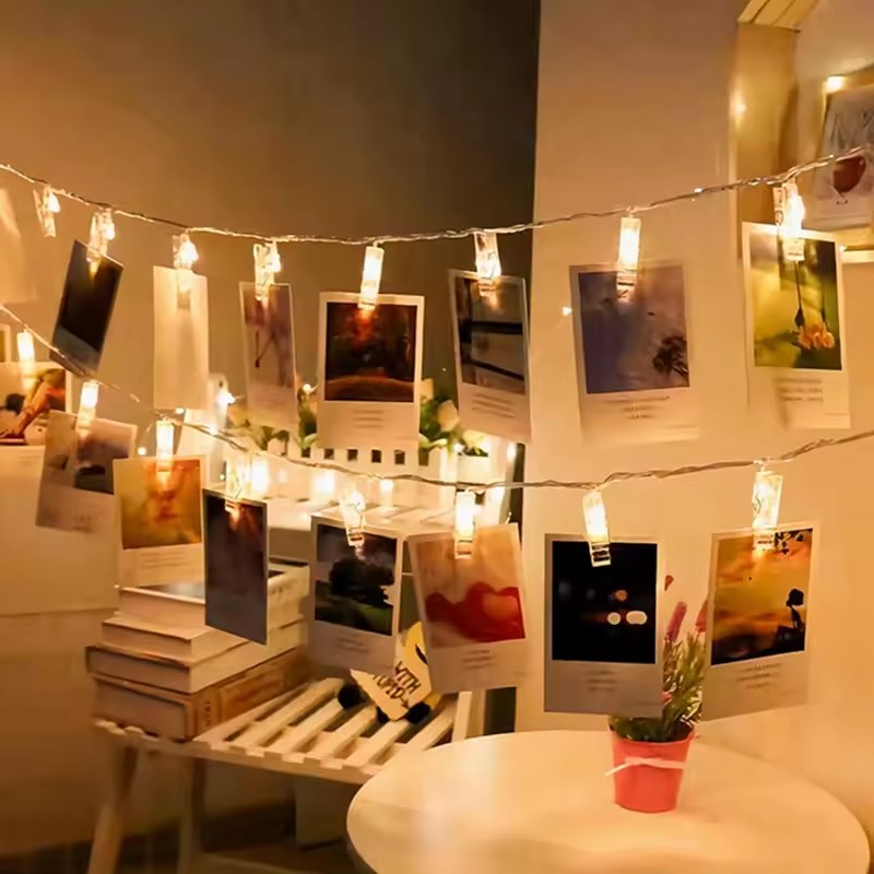 1.5-10m Photo Clip Fairy Strin - Lighting Decor Photos 评论和价格