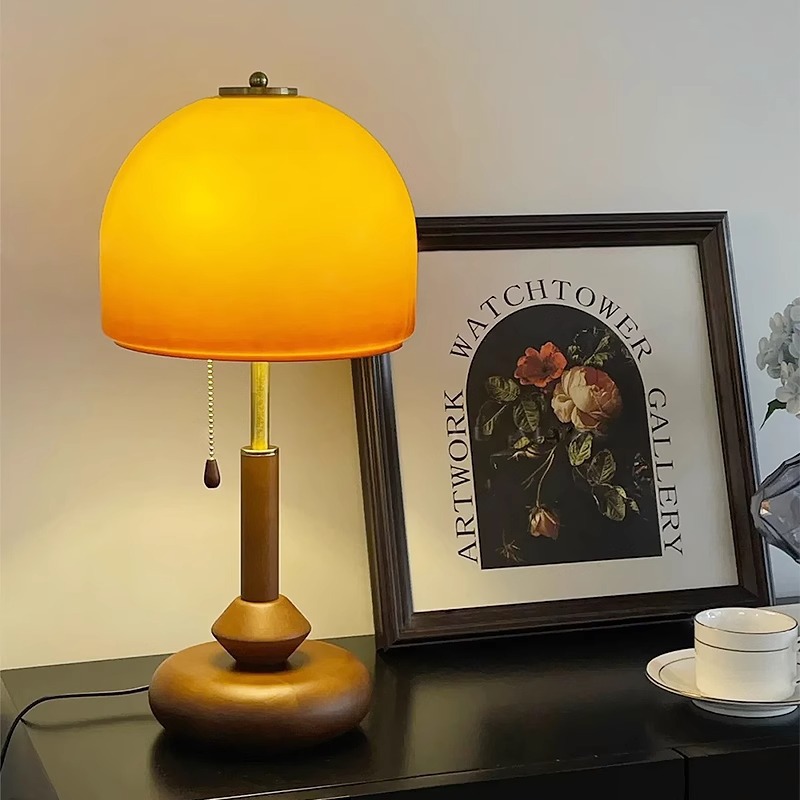 Vintage Luxury Walnut-colored  - Bedroom Lighting Decor Ideas 评论和价格