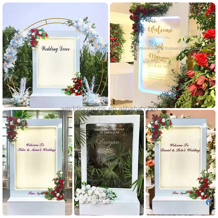 Customization.Easy to Install  - Lighting Metal Wall Decor 评论和价格