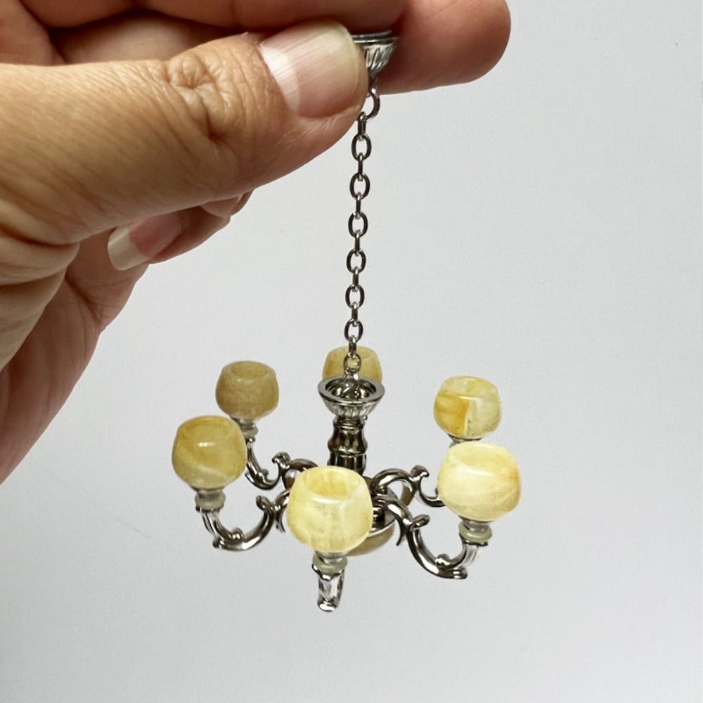 1:12 Scale Dollhouse Miniature - Lighting Metal Wall Decor 评论和价格