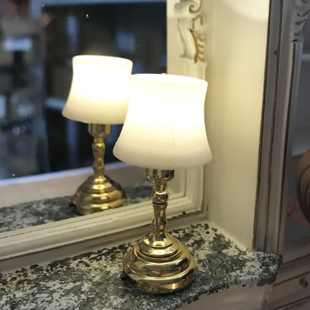 1:12 Scale Dollhouse Miniature - Lighting Metal Wall Decor 评论和价格